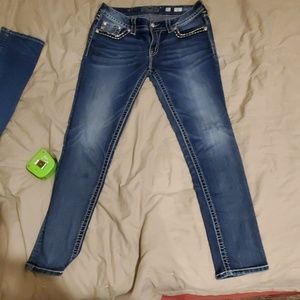 Miss Me jeans signature rise skinny 31